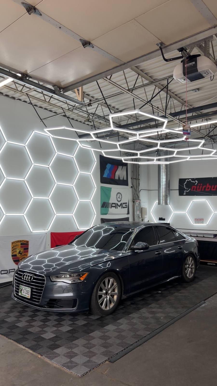 Audi A6 in the Euro Tints bay