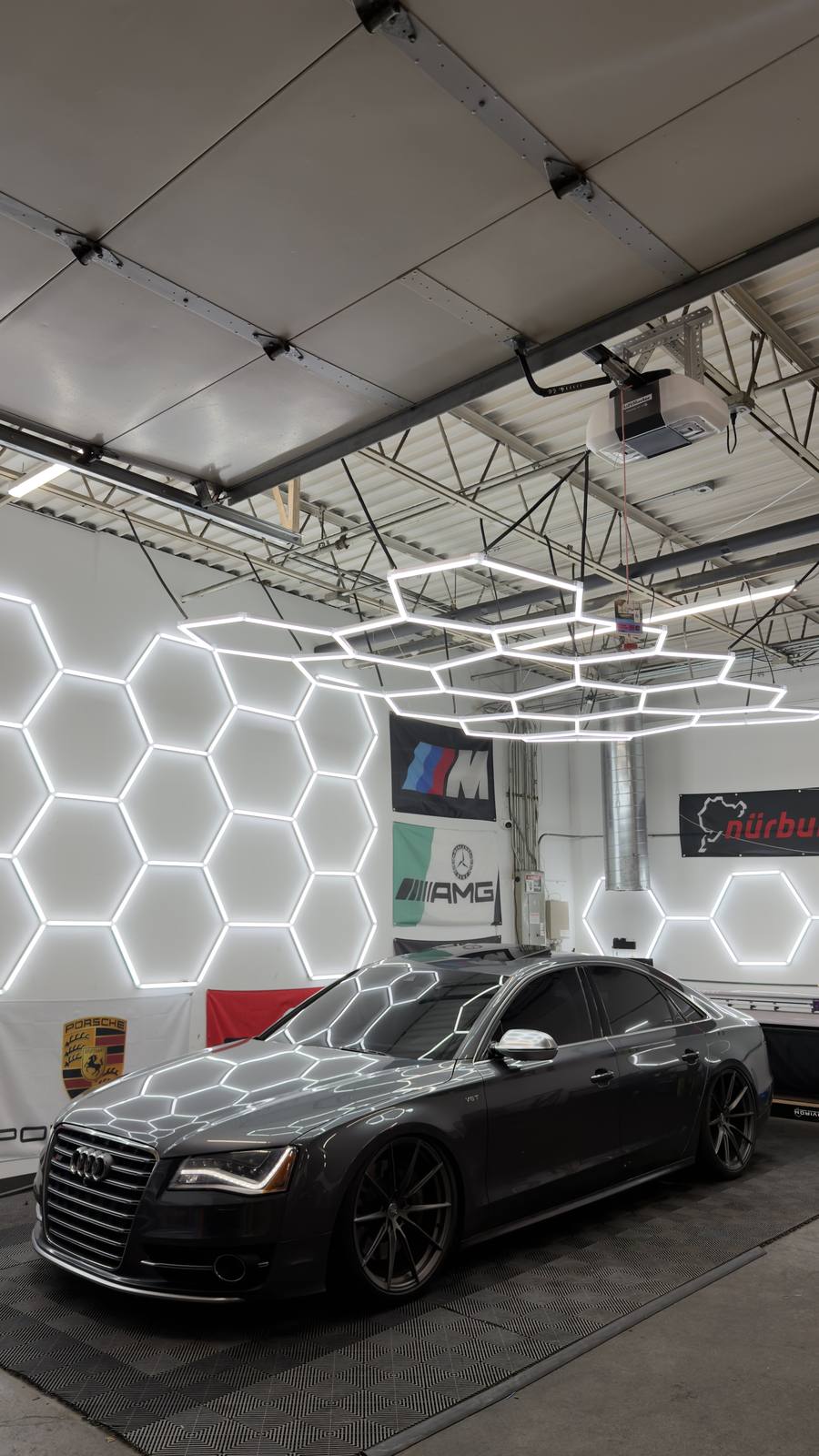 Audi S8 in the Euro Tints bay