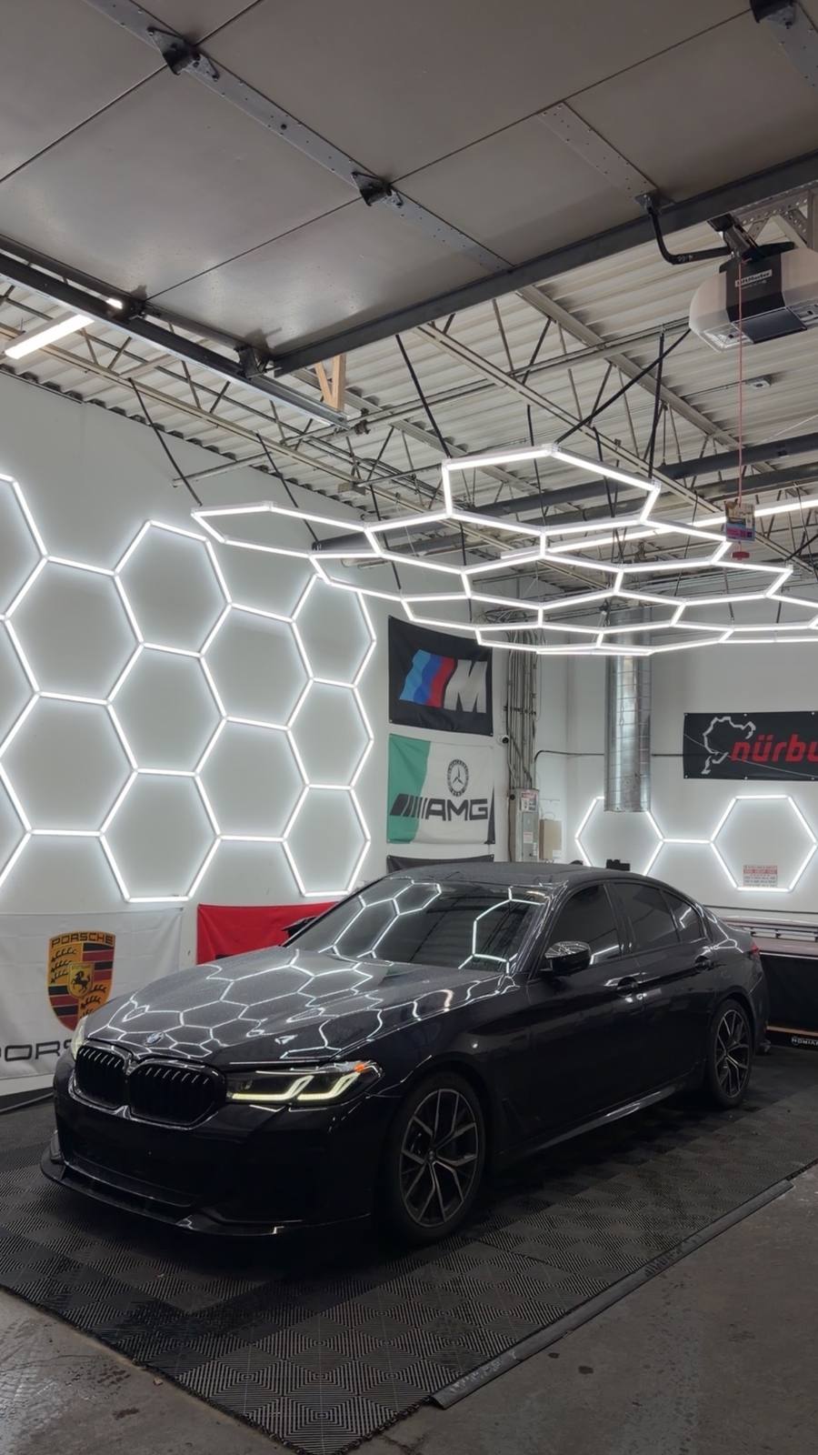 BMW 5 Series in the Euro Tints bay