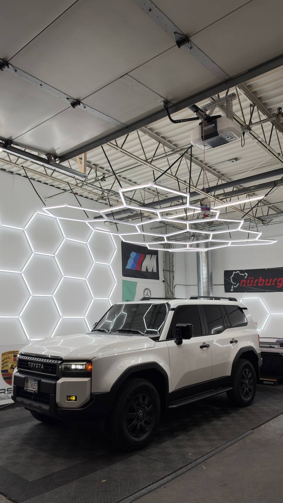 Toyota Land Cruiser in the Euro Tints bay