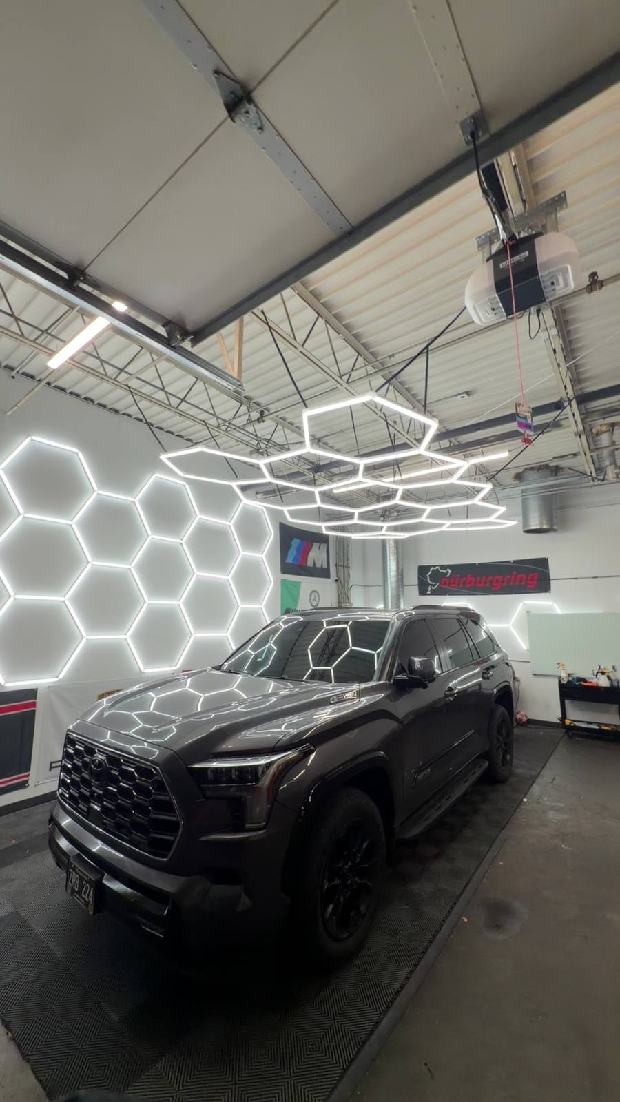 Toyota Sequoia in the Euro Tints bay